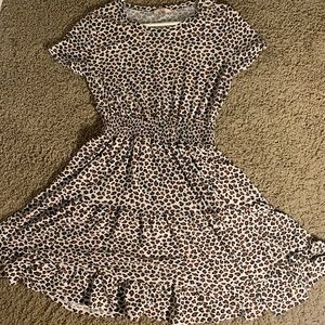 M Womens Twirl Dress cheetah print